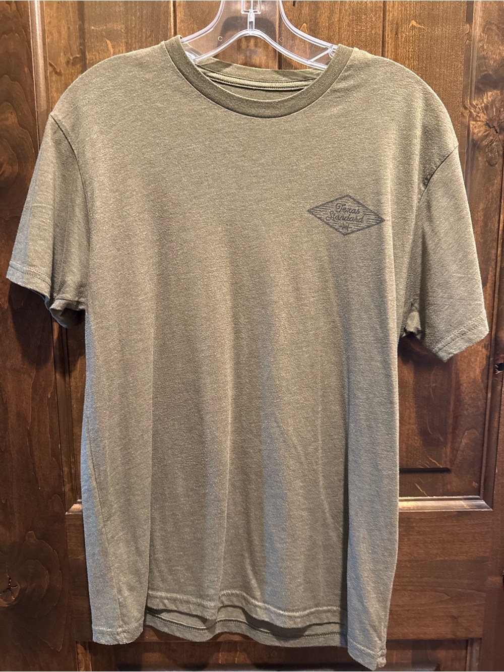 Men's Olive Short Sleeve Graphic Tee - Texas Standard